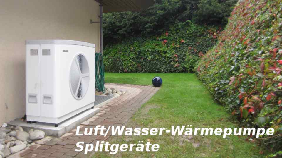 Split-waermepumpe luft